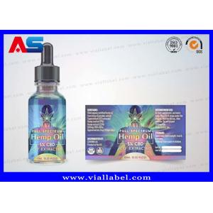 Custom Cbd Oil 10ml Paper Box Printing Label And Dropper Bottle Offer