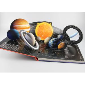 Gold Hot Foil Stamping 3d Story Books Matte Art Paper Material For Preshools