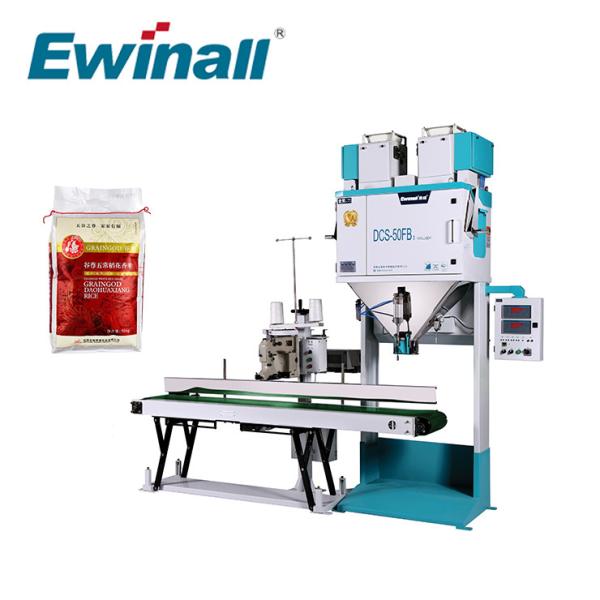Quality DCS-50FB1 Ewinall Manual Packing Scale Machine 2.5 - 50kg For Rice Mill wholesale