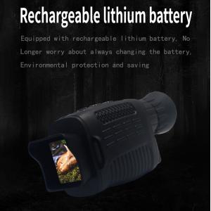 Handheld Infrared Night Vision Monoculars 5X 200M Full Dark Viewing