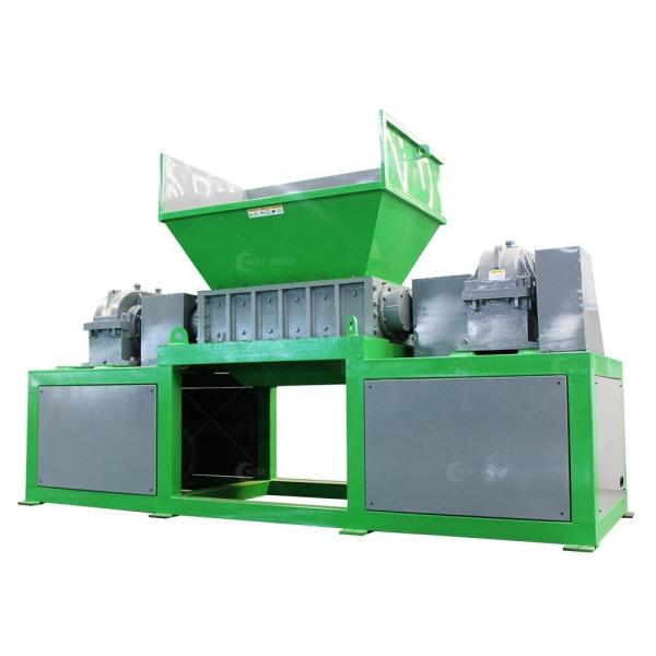 Quality 15kW Garbage ShredderTextile Double Shaft Shredder Machine with Video Outgoing-Inspection wholesale