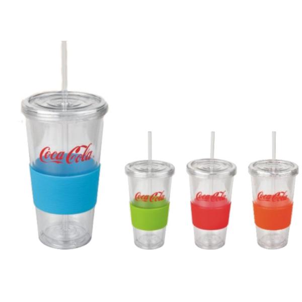 Quality Cheap travel coffee mug with silicon sleeve wholesale