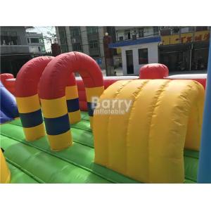 Airtight Bouncy Castles With Slides Customize Indoor Kids Air Inflatable