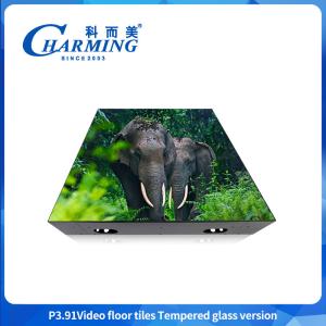 P3.91 LED video floor tile easy maintenance LED video display high grayscale