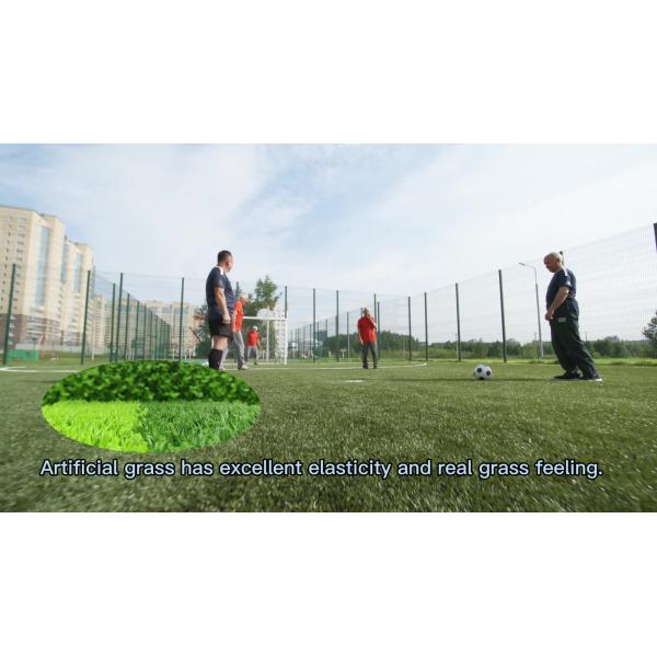 China Factory Indoor Soccer Synthetic Turf Free Sample Green Football Artificial