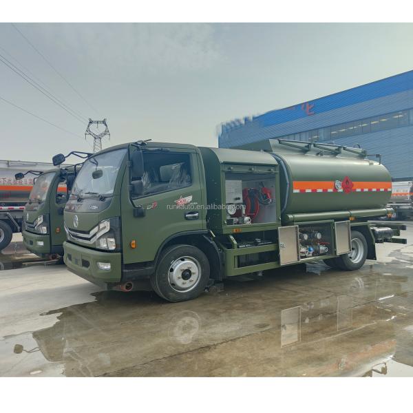 DONGFENG Mini 5 Cbm Mobile Oil Fuel Refuel Truck With Right Hand Drive