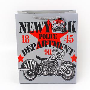 Custom printing auto part packaging paper bag with handle