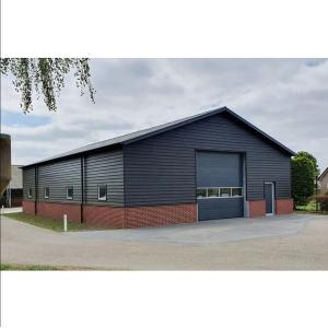 Client Requirements Met Prefab Workshop Self Storage Metal Building with PVC
