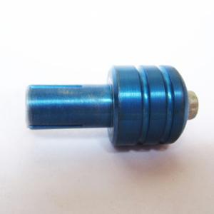 Bar end with expander made from billet aluminum, CNC Motorcycle Parts