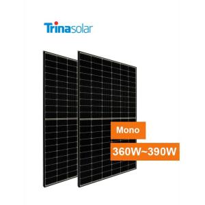 Trina 120 Cells 380w White Black Backsheet Monocrystalline Solar Panels