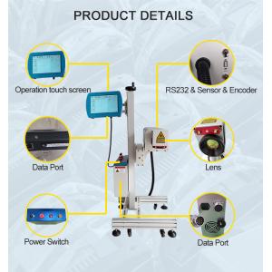 CO2 Laser Coding Machine For PET Bottles Batch Number ISO Approved