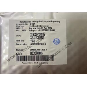 Cheap ARM Microcontrollers MCU STM32L412C8U6 ARM Cortex M4 RISC 64KB Flash 48-UFQFPN for sale