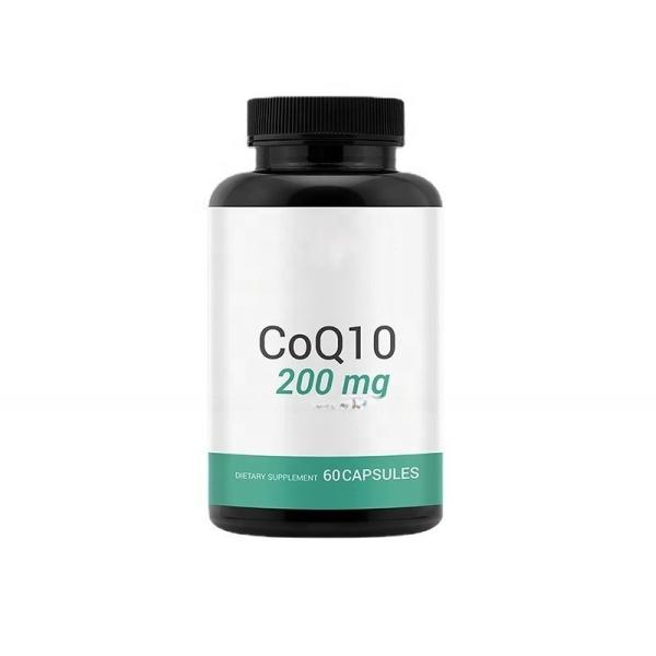 OEM CoQ10 Supplement Coenzyme Q10 200mg Capsules Ubiquinol Powder Capsules Coq10