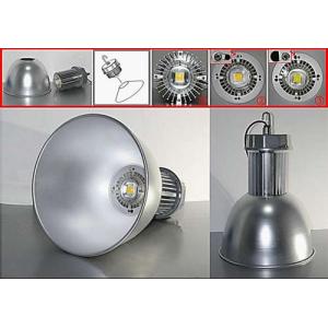 Cheap CE ROHS 50w IP65 50000h AC85V ~ 265V High Bay Light Fixtures With 0.75mm2 Three-core Cable for sale