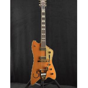 Custom BillyBo Jupiter Orange Eddie Cochran Thunder Cow Cactus Inlay Bigs