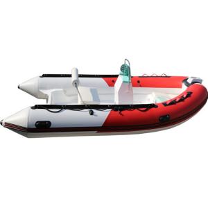14.1ft Military Pvc Fiberglass Rigid Hulled Inflatable Boat 430cm Length