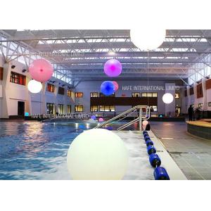 Metal Halide Inflatable Lighting Decoration , 300 CM Hanging Ball Inflatables