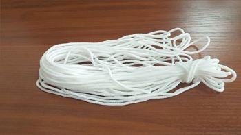 Flat Soft Round Elastic Ear Loop Customized Thickness Width High Performance