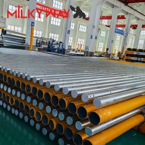 China   11 METERS TUBULAR STEEL POLES  TENSION IRAQI STAIRCASE STEEL POLES on sale
