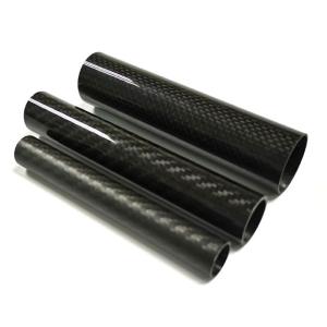 High Modulus Flexible Carbon Fibre Tube High Pressure Resistance 1.5g/Cm^3