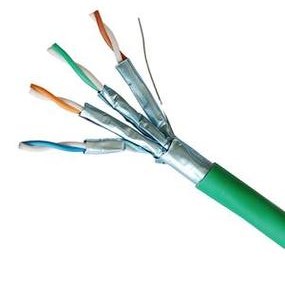 Quality Wholesale Bulk CAT6A FFTP 23AWG Solid Cable PVC High-Speed Data Transfer for Large Networks wholesale
