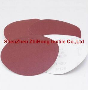 China Strong strength self sticky hook loop grinding sandpaper grinder pad on sale