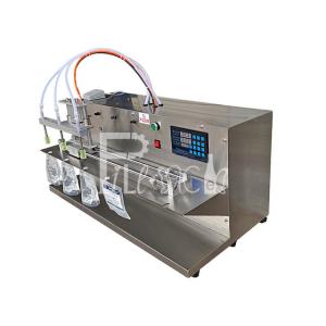Semi Automatic 4 Nozzles Piston Liquid Filling Machine