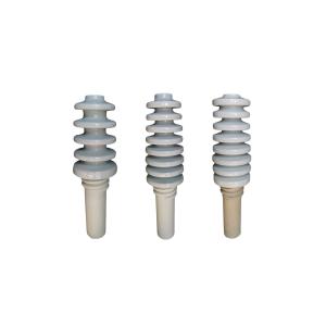China Light Gray ANSI 18kV Transformer Porcelain Bushing on sale