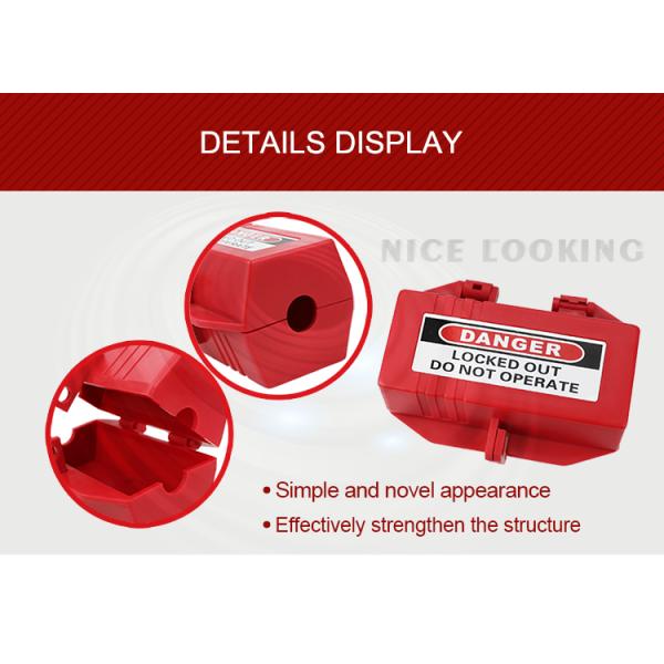 Double Open Electrical Lockout Devices With Rugged Polypropylene Material