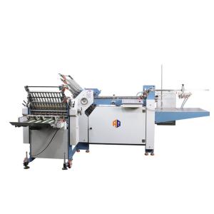High Precision Paper Folding Machine With Cross Folding Unit For Leaflet Folding