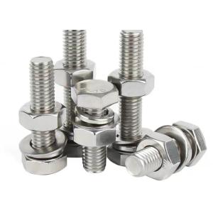 SS316L Corrosion-Resistant M24 M27 Heavy Metal Bolt Nut Washer Set – Built for