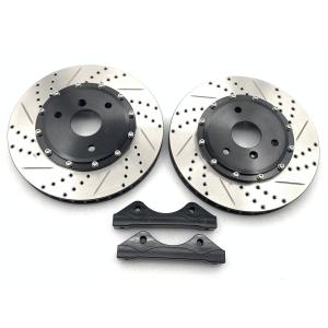 16in Wheel Rear Disc Brake Conversion Kit 2pcs Type Cast Iron