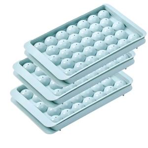 Plastic Round Ice Cube Tray for Freezer Mini Circle Ice-Cube Maker Mold Arrivals