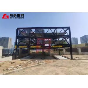 Metal Frame Light Prefabricated Steel Structure Parking Lots