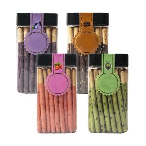 China Sweet Milk Chocolate Stick Cookies Stars Cup Mini Biscuits Chocolate Sauce on sale