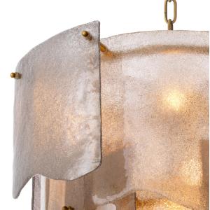 15 Kg Round Crystal Chandelier Lamp for Indoor Ceiling