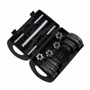 Home Cast Iron Dumbbell Set 20kg , Unisex Electroplating Dumbbell