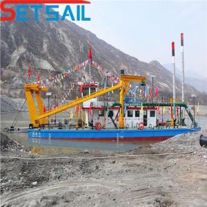 Hydrocyclone Diesel Engine River Sand Dredger with Underwater Pump and CTN Slot