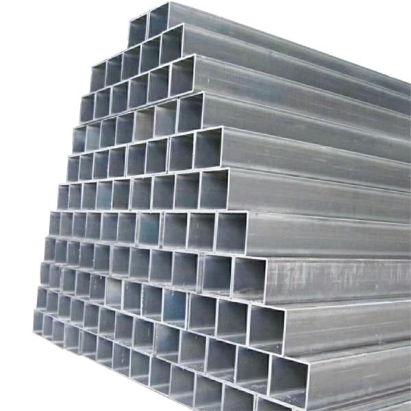 GB Standard GI Galvanized Square Rectangular Tube with 12M Length and 2mm