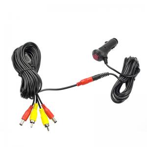 Cheap Car 12 Volt Cigarette Lighter Extension Cord Lead 3m Connect Monitor And Camera for sale