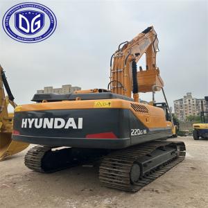 High Capacity Hyundai 220 20ton Used Excavator Popular Model In Good Condition