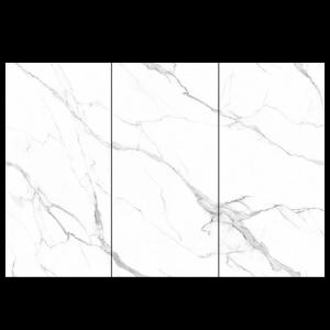 White Sintered Stone Kitchen Countertop and Island Top Polished Porcelain Tile