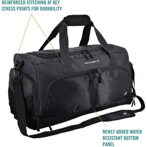 ULTIMATE GYM BAG 2.0: THE DURABLE CROWDSOURCE DESIGNED DUFFEL BAG WITH 10