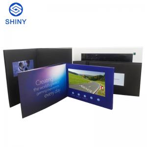 Cheap 2.4 Inch LCD Display Blank Video Name Business Card For Real Estate Gift Market for sale