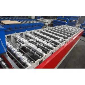Glazed Tile Trapezoidal Double Sheet Roll Forming Machine Width 1250MM