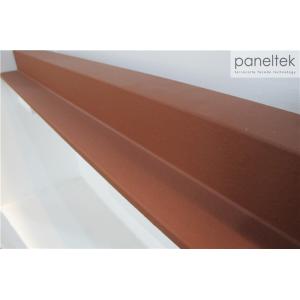 Triangular Form Terracotta Baguette System , Architectural Sunshade Louvers