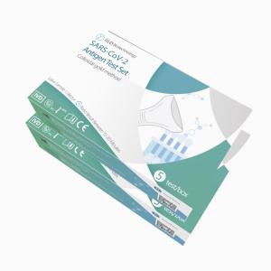 1 Test/Box Antigen Self Test Kit Accuracy 70mm CE Saliva