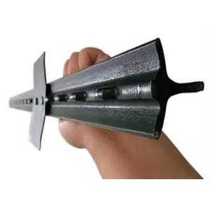 Cheap Heavy Duty Black Bitumen Coated Three Pointed Y Post For Livestock Security And Predator Protection for sale