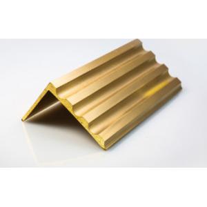 C38500 6m Length Solid Brass Stair Nosing Anti Skid For Interior And Outside
