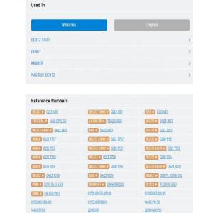 Thrust Washer 78228600 02131899 099AS18741000 1611A040STD for DEUTZ-KHD